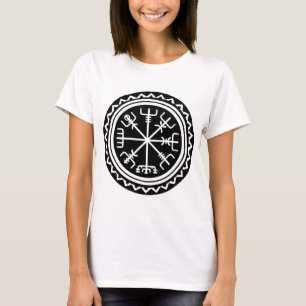 Camiseta Bússola Náutica Viking Vegvisir
