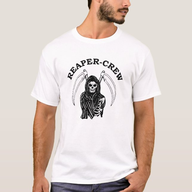 CAMISETA BUSTED-KNUCKLE REAPER-CREW INCONDICIONAL (Frente)