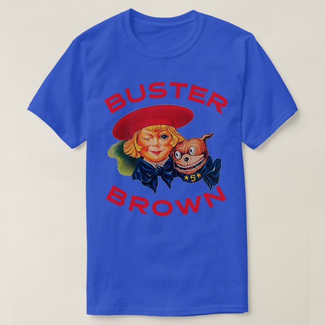 Camiseta Buster Brown (Frente do Design)