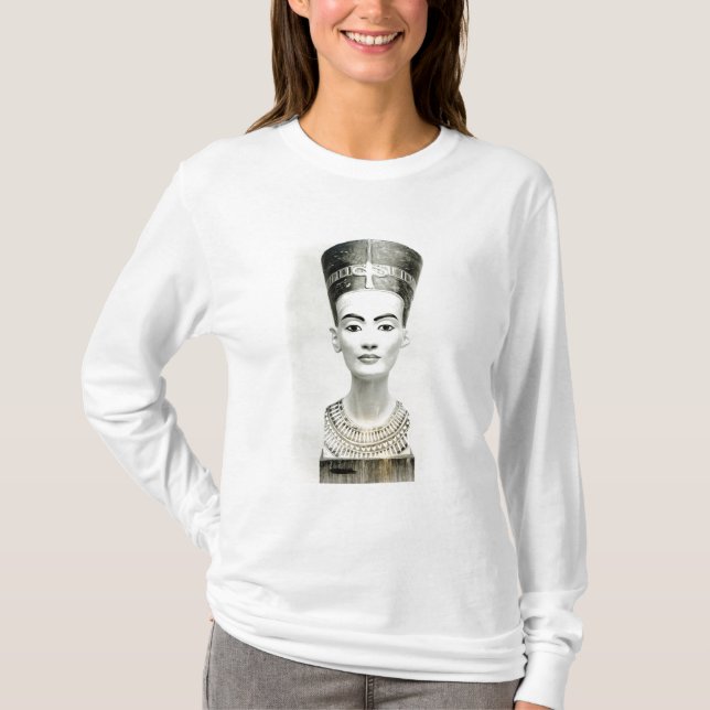 Camiseta Busto da rainha Nefertiti (Frente)
