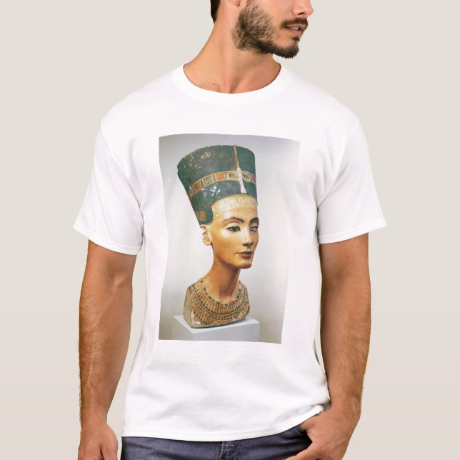 Camiseta Busto da rainha Nefertiti, do estúdio do sc (Frente)