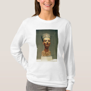 Camiseta Busto da rainha Nefertiti, vista dianteira
