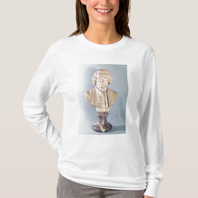 Camiseta Busto de Jean-Jacques Rousseau (Frente)