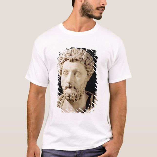 Camiseta Busto de Marcus Aurelius (Frente)