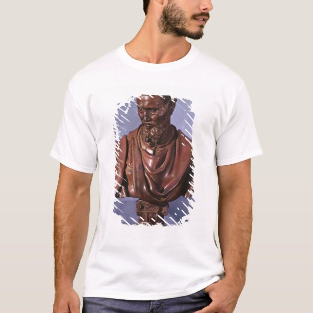 Camiseta Busto de Michelangelo Buonarroti (Frente)