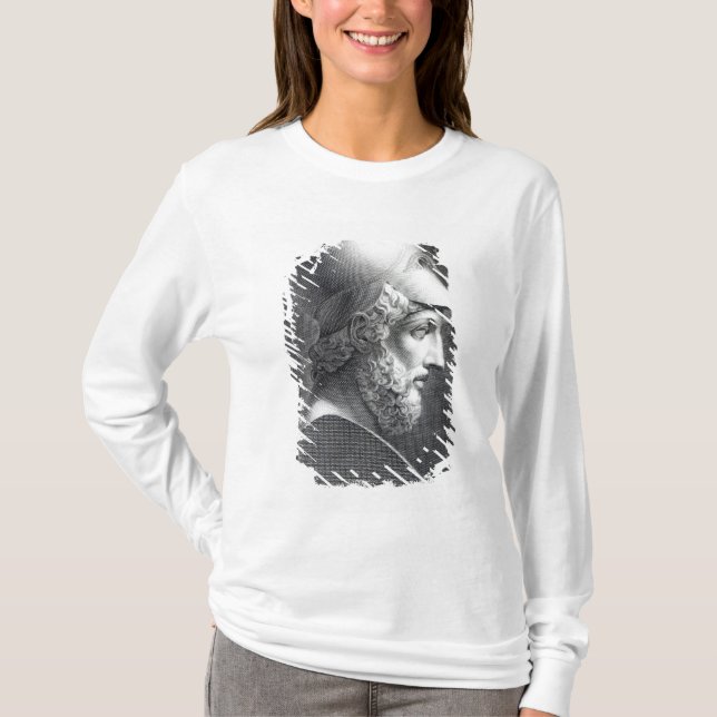 Camiseta Busto de Pericles, gravado por Giuseppe Cozzi (Frente)