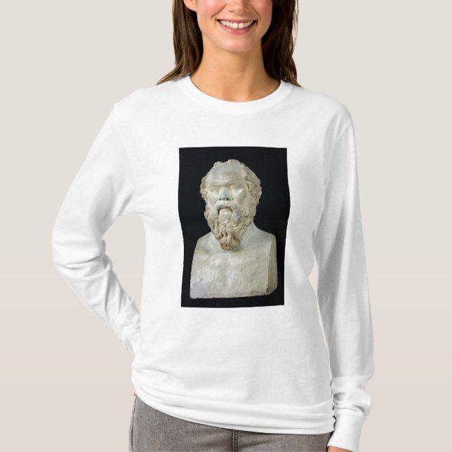 Camiseta Busto de Socrates (Frente)