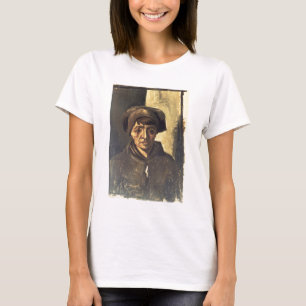 Camiseta Busto de um camponês, 1884 de Vincent van Gogh