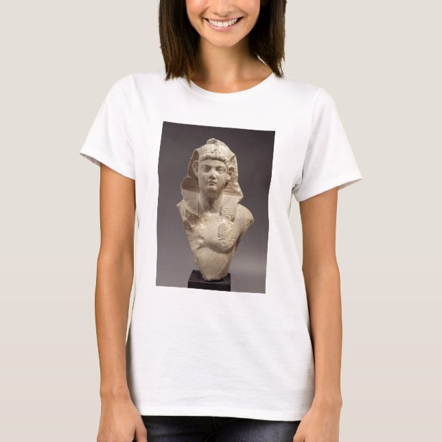Camiseta Busto de um Imperador Romano como faraó (mármore) (Frente)