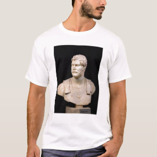 Camiseta Busto do imperador Hadrian encontrado em Crete