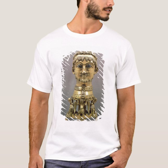 Camiseta Busto do relicário de Frederick mim (Frente)