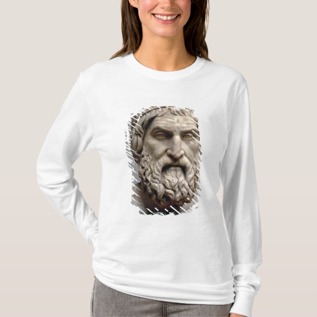 Camiseta Busto do retrato de Sophocles (Frente)