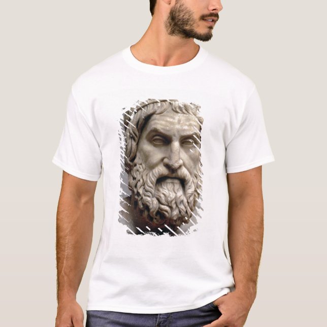 Camiseta Busto do retrato de Sophocles (Frente)