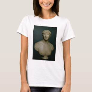 Camiseta Busto do retrato do imperador Trajan (53-117