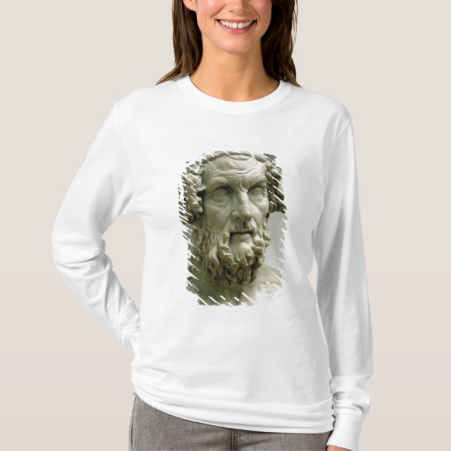 Camiseta Busto do retrato do local (Frente)