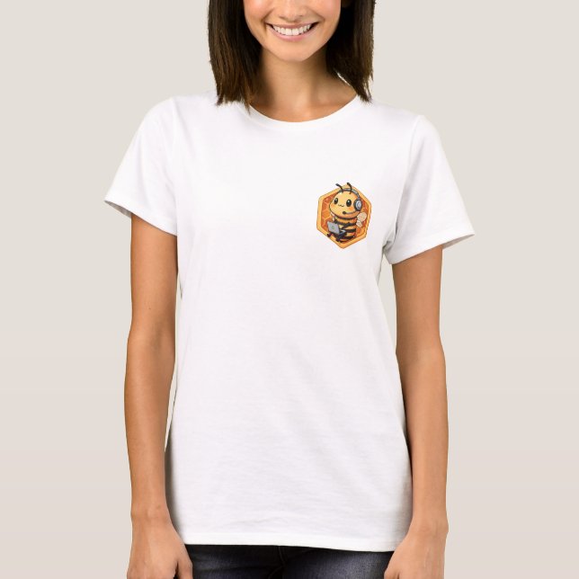 Camiseta Busy Honey Bee (Frente)