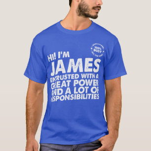 Camiseta Busy James