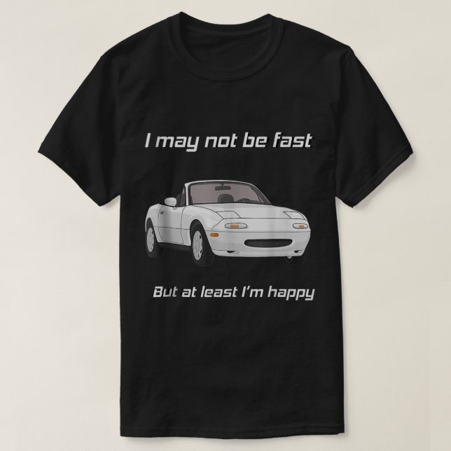Camiseta But at least Im happy Happy Miata Tank Top27 (Frente do Design)