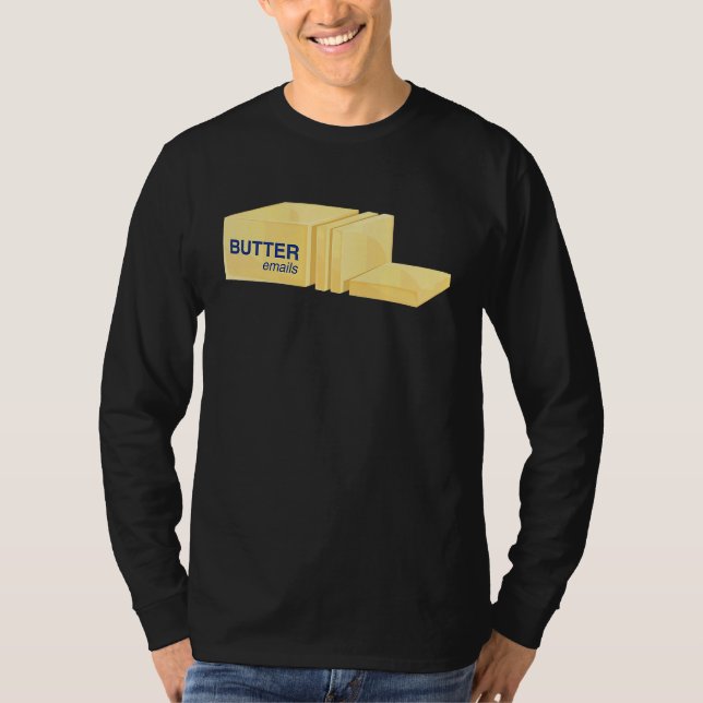 Camiseta But Her Emails  Political Liberal Activist  Butter (Frente)