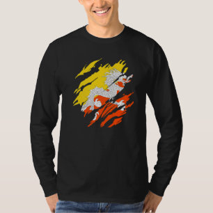 Camiseta Butão Flag