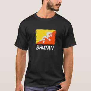Camiseta Butão Flag