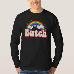Camiseta Butch Rainbow Butts Femme Lesbian Pride Tomboy Q