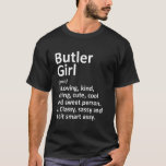 Camiseta Butler Girl Nj New Jersey Funny City Home Roots<br><div class="desc">Garota Nj New Jersey Funny City Roots.</div>
