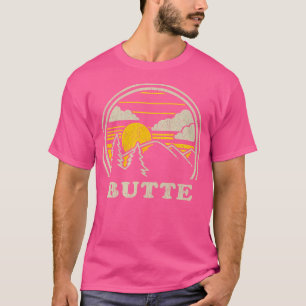 Camiseta Butt Montana Mt T Shirt Vintage Hiking Mounties
