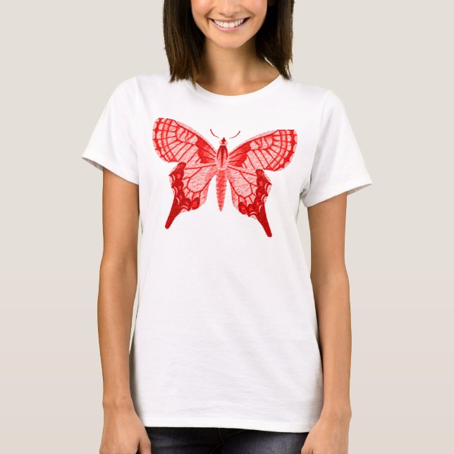 CAMISETA BUTTEFLY. (Frente)