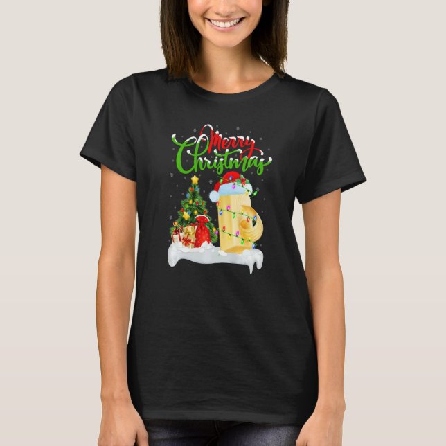 Camiseta Butter  Xmas Decorations Santa Butter Christmas (Frente)