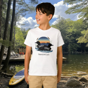 Camiseta Butterfield Lake Loon Pair