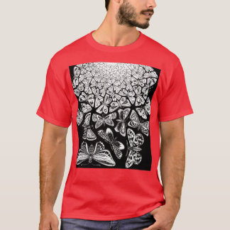 Camiseta Butterflies Tessellation 1950 Maurits Cornelis Esc
