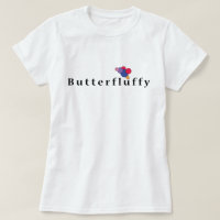 Butterfluffy: Camiseta-de-pássaro amante da comida