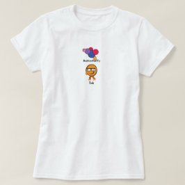 Camiseta Butterfluffy Tink Menina Amigos comidas amantes