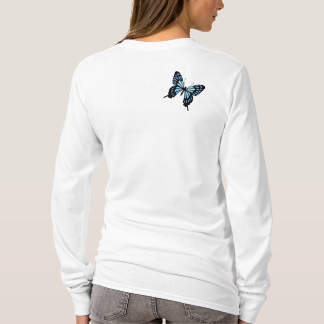 Camiseta butterfly (Verso)