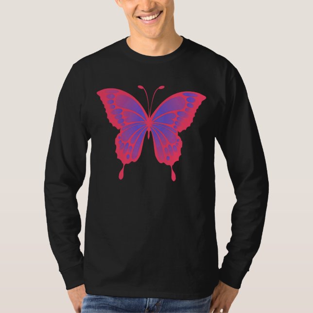 Camiseta Butterfly aesthetic soft grunge (Frente)