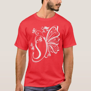 Camiseta Butterfly Grunge Fairycore Aestético - Letra S Mon