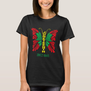 Camiseta Butterfly Juneteécie Freedom - 19 de junho de 1865