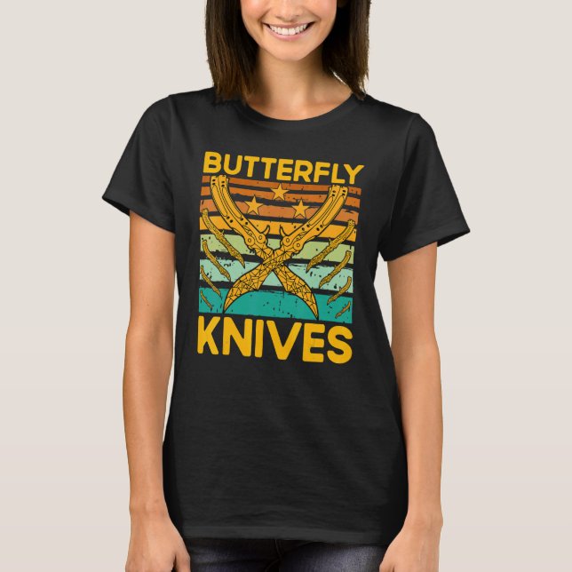 Camiseta Butterfly Knife Balisong Cotação 1 (Frente)