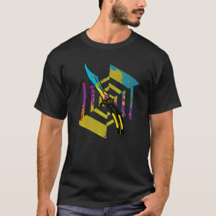 Camiseta Butterfly Knife Balisong Cotação 18