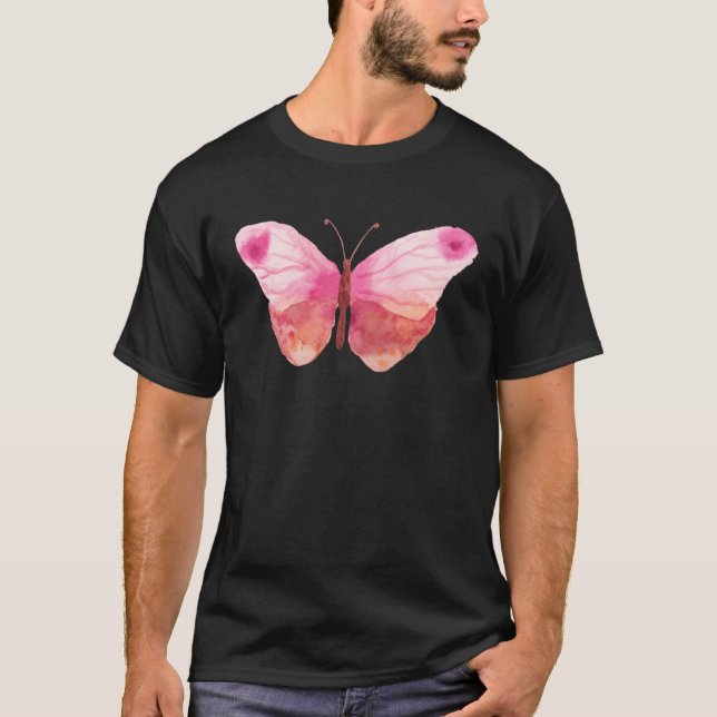 Camiseta Butterfly  Painting  Insect Colourful Summer (Frente)