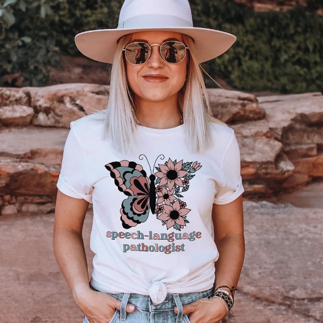 Camiseta Butterfly, Patologista Personalizado em Língua Fal (Criador carregado)