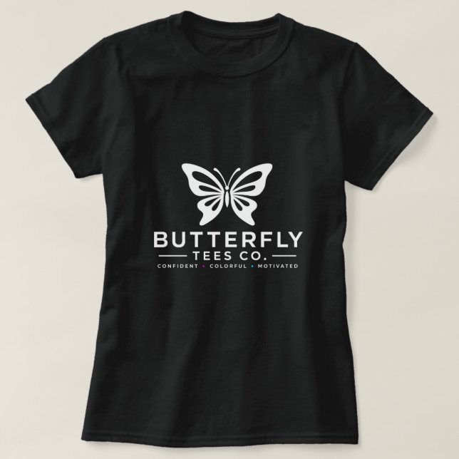 Camiseta Butterfly Tees Co. 0047688 (Frente do Design)