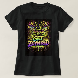 Camiseta Butterfly Tees Co. Fica Zoynked 0047751
