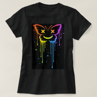 Camiseta Butterfly Tees Co. Gradient Butterfly Drip 0047734