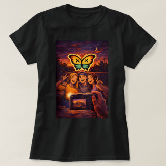 Camiseta Butterfly TEES CO. Retro Borboleta 004788