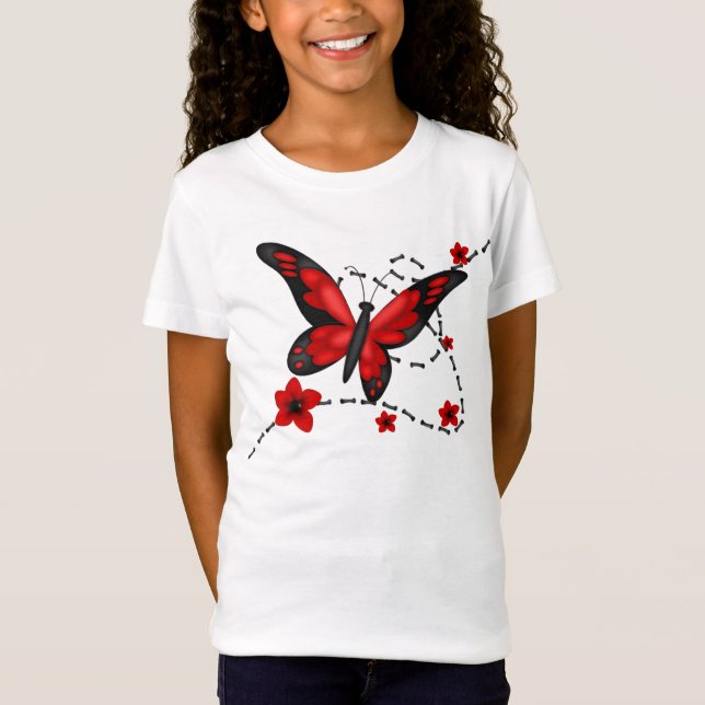 CAMISETA BUTTERFLY TRAIL BLOUSE TEE (Frente)