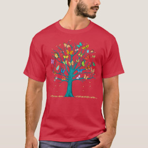 Camiseta Butterfly Tree Nature Insects Forest Wildlife 