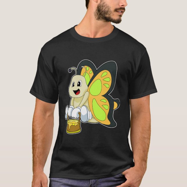 Camiseta Butterfly with Honey (Frente)