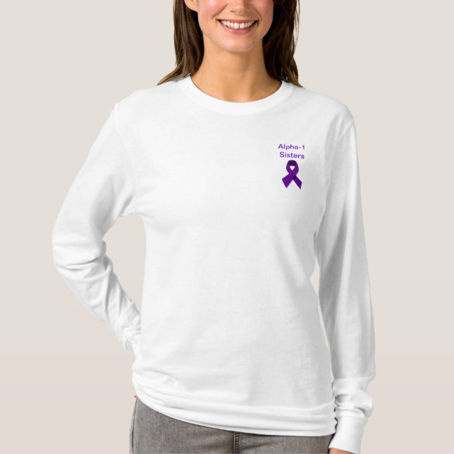 Camiseta Butterflys das irmãs Alpha-1 (Frente)